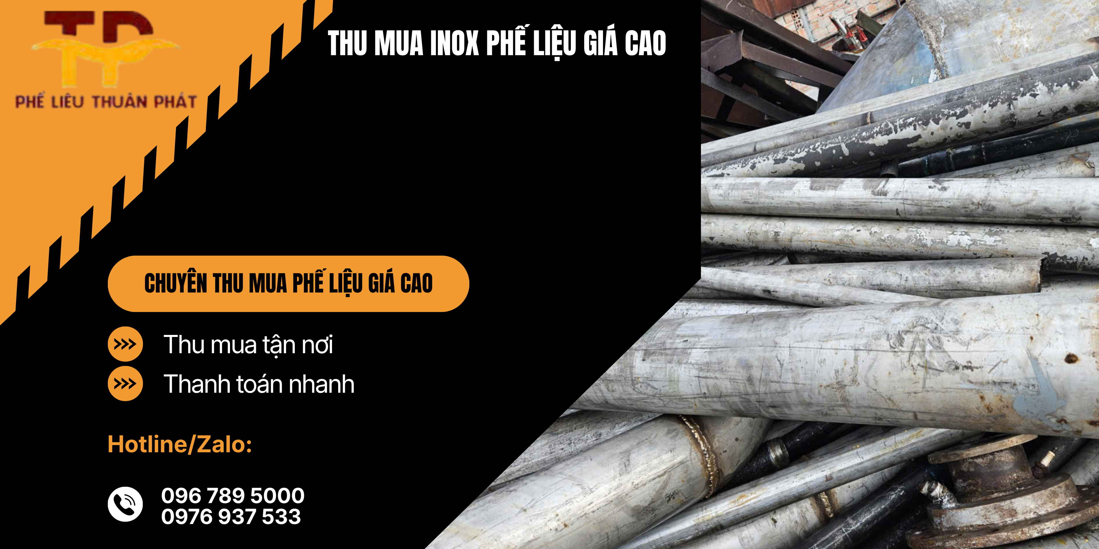 Thu Mua Inox Phế Liệu Giá Cao, Cân Đo Uy Tín, Thanh Toán Nhanh 24/7