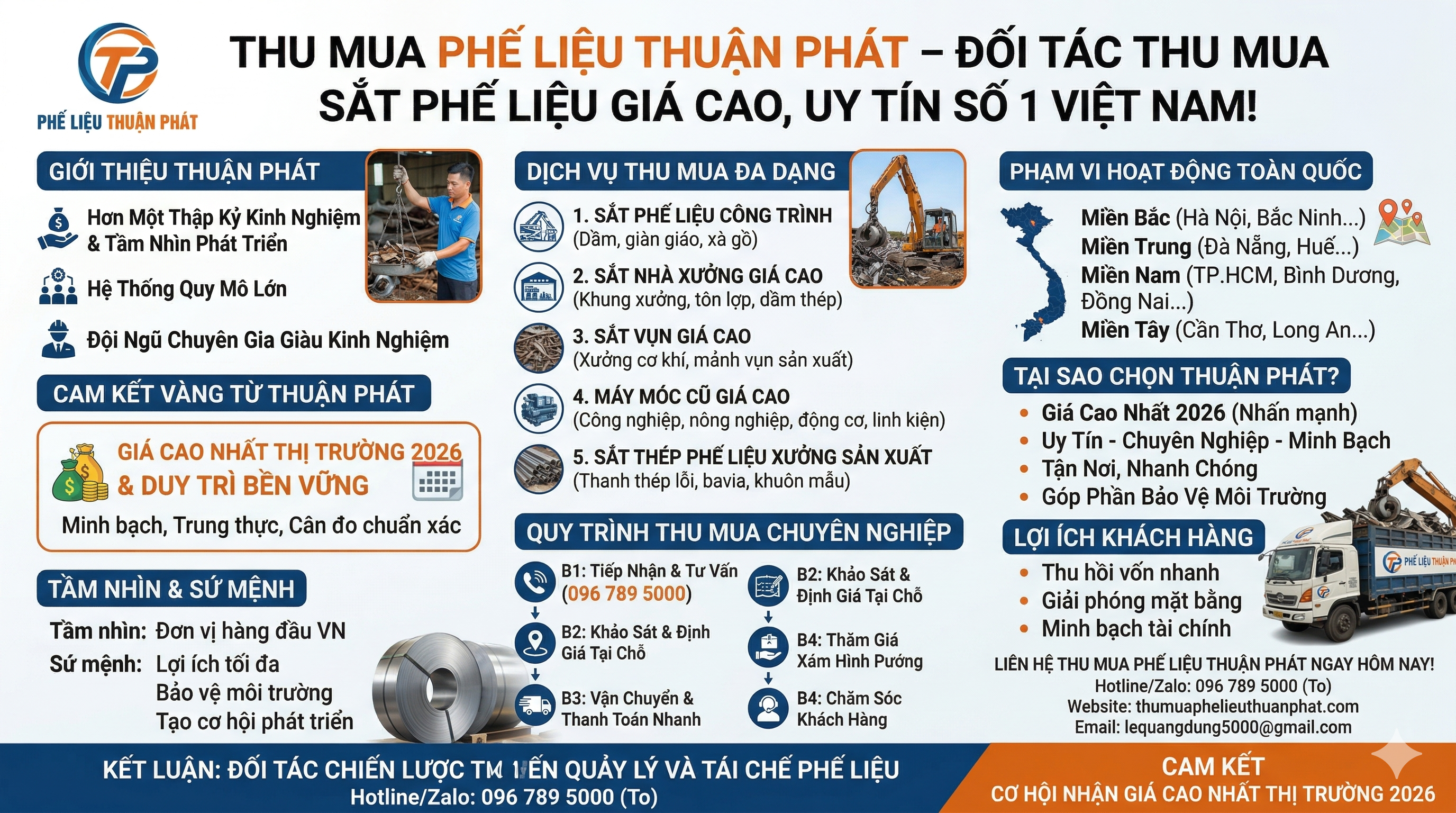 Thu mua phế liệu giá cao