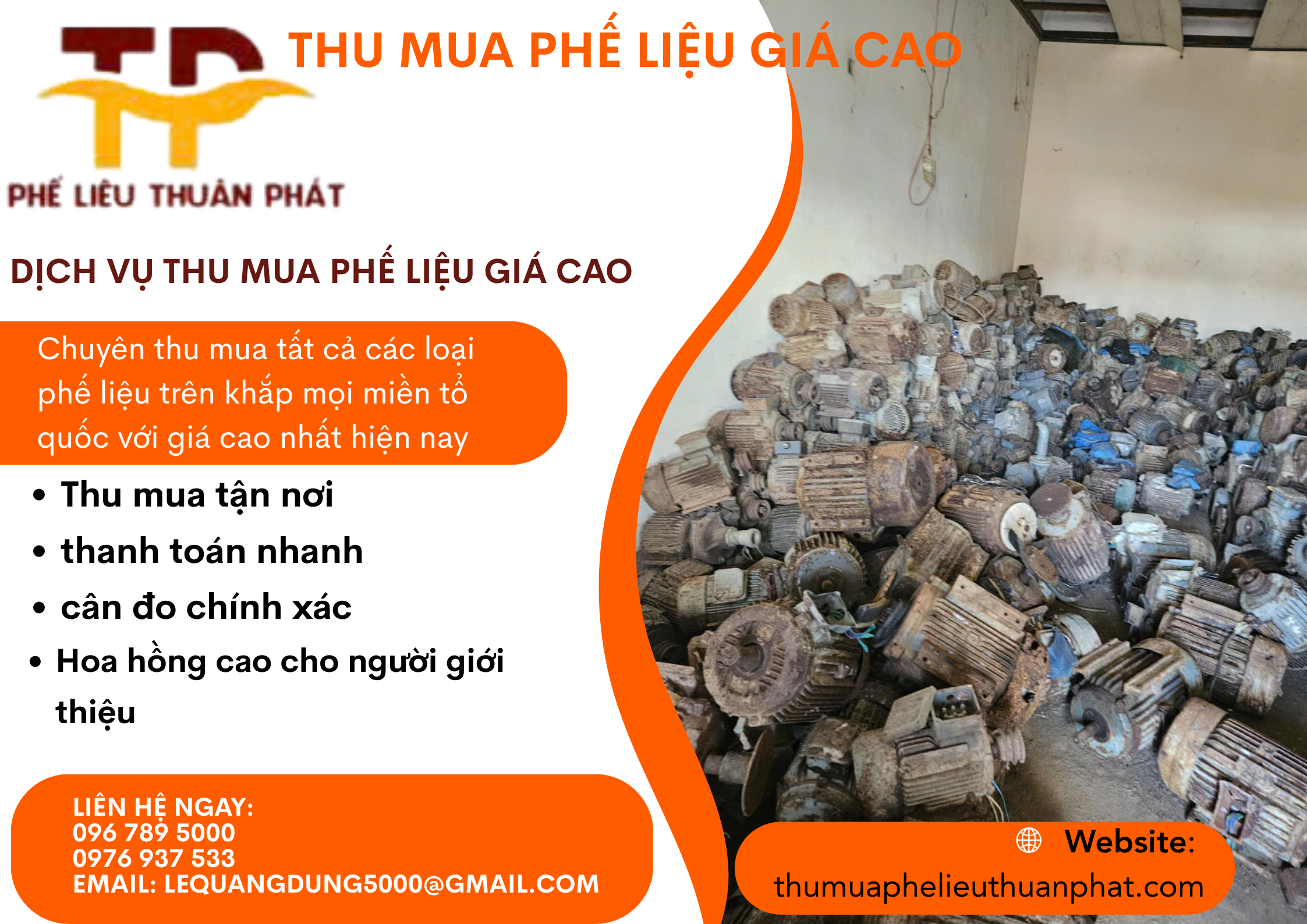 Thu Mua Motor Cũ Phế Liệu Giá Cao - Thu Mua Tận Nơi Toàn Quốc
