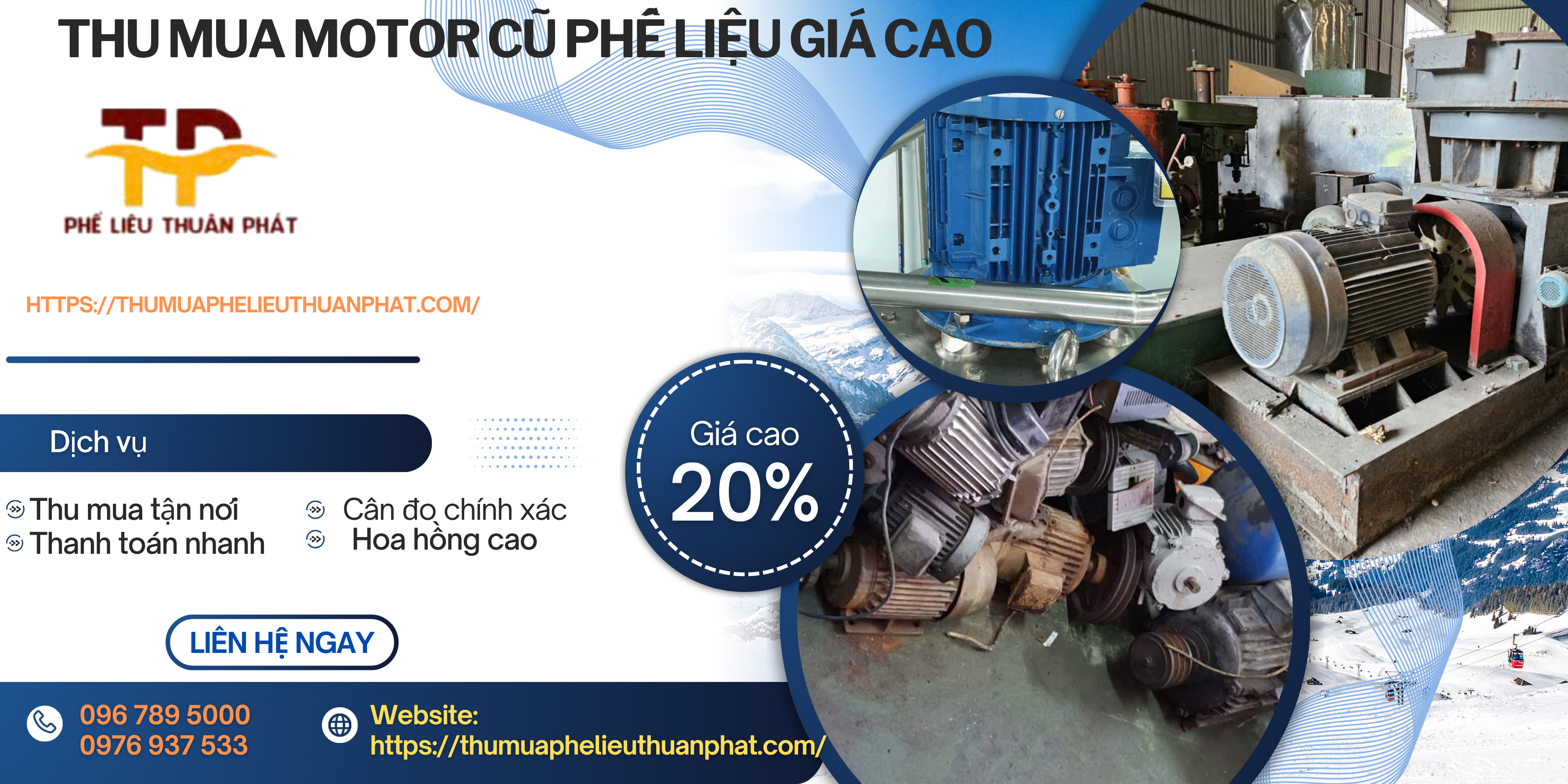 Thu mua motor phế liệu số lượng lớn