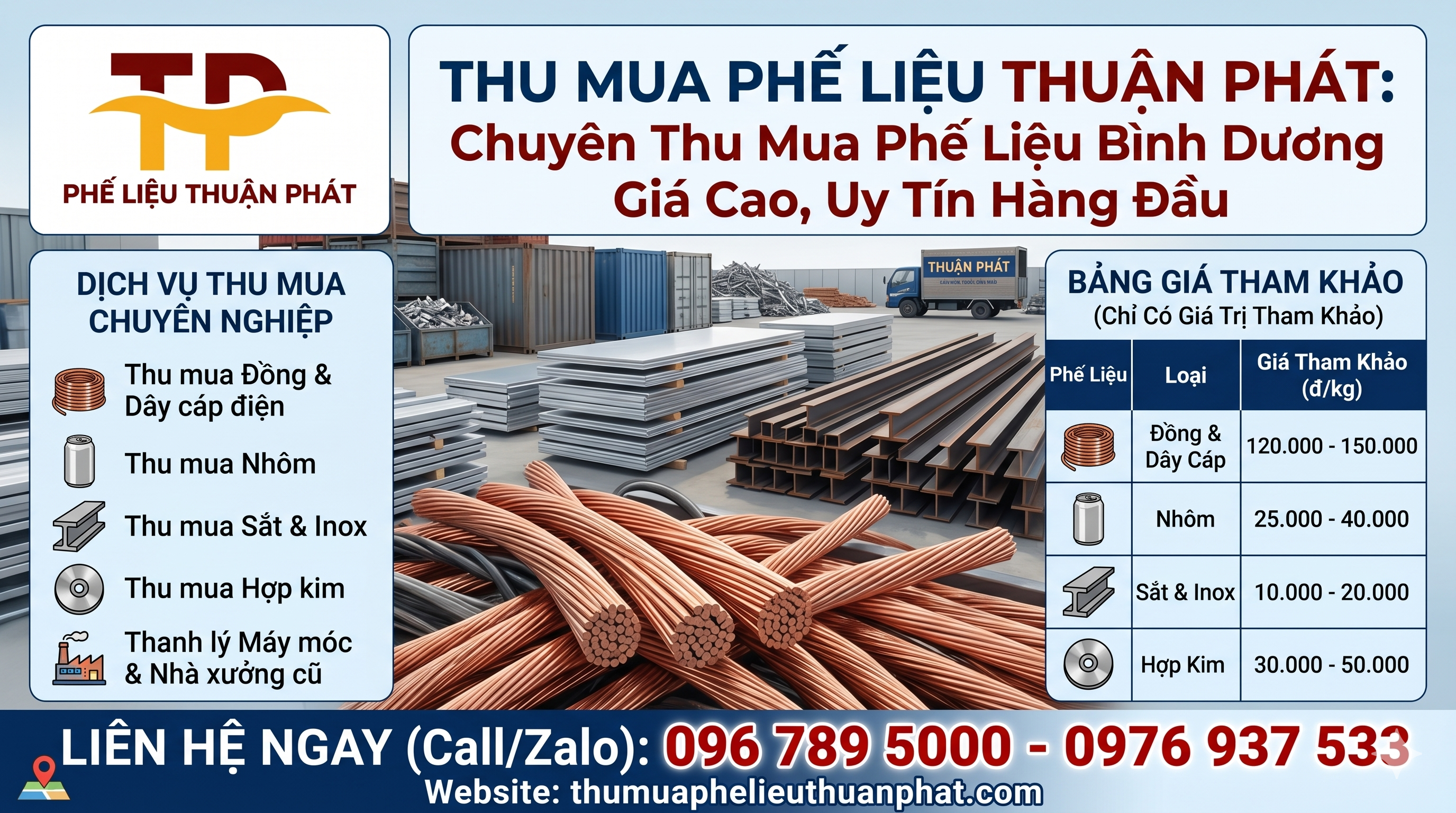 Thu mua phế liệu Bình Dương