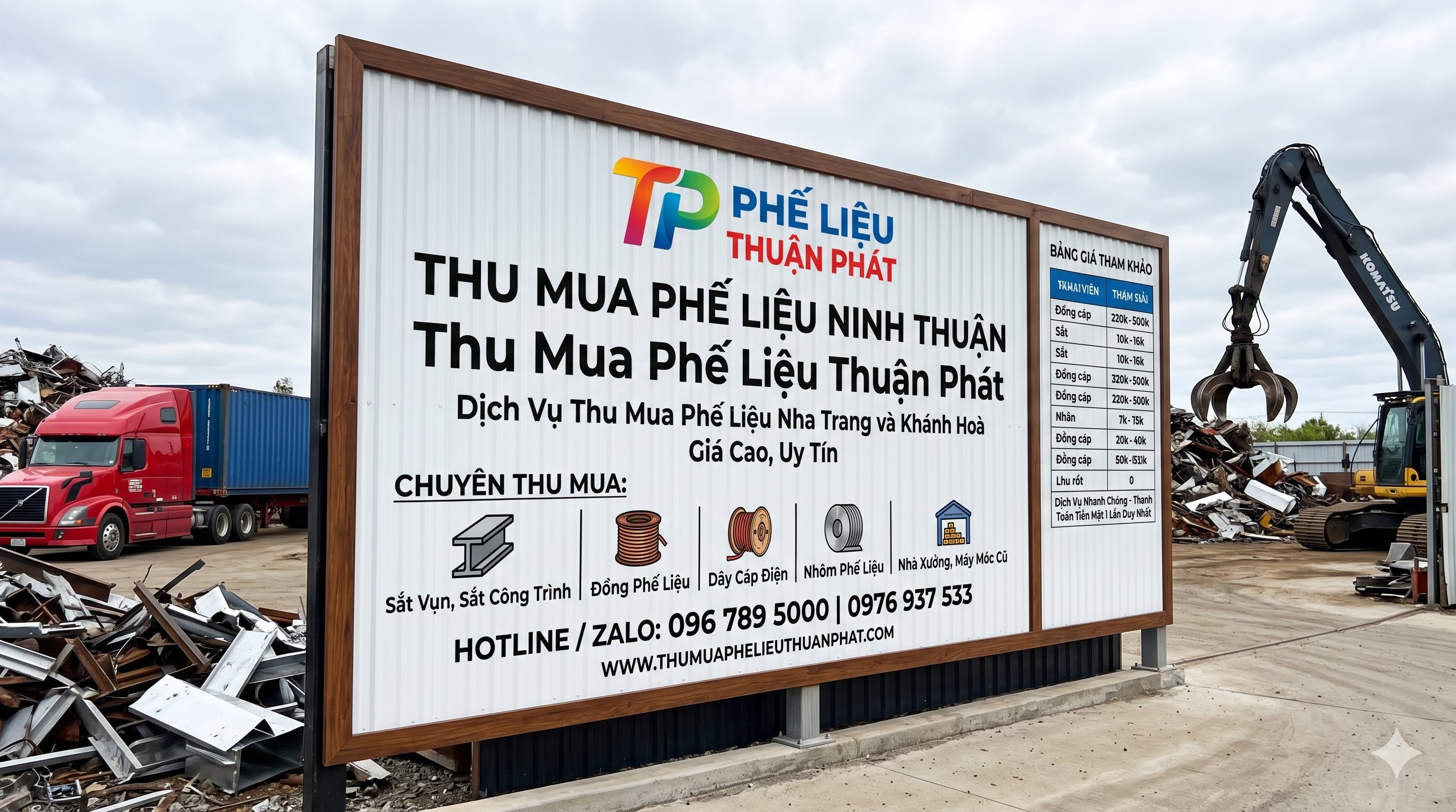 Thu mua phế liệu Nha Trang