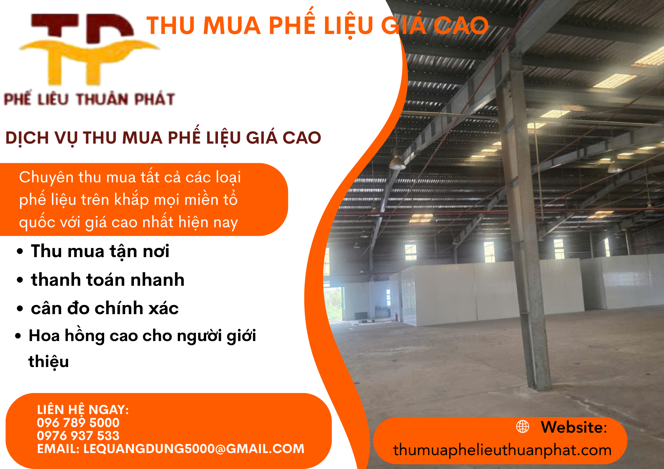 Thu mua xác nhà xưởng cũ giá cao