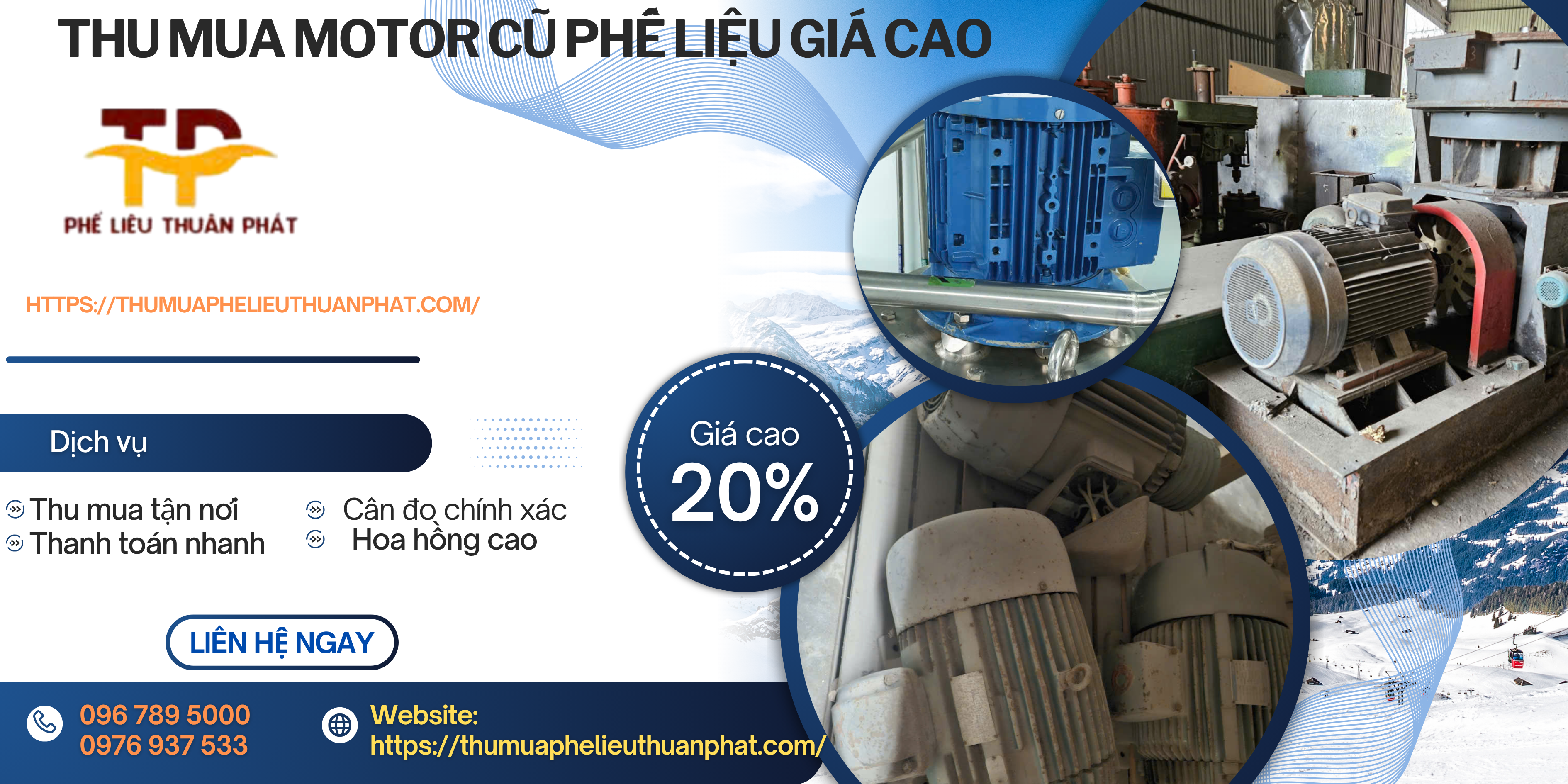 Thu mua motor cũ giá cao số lượng lớn tại Hà Nội