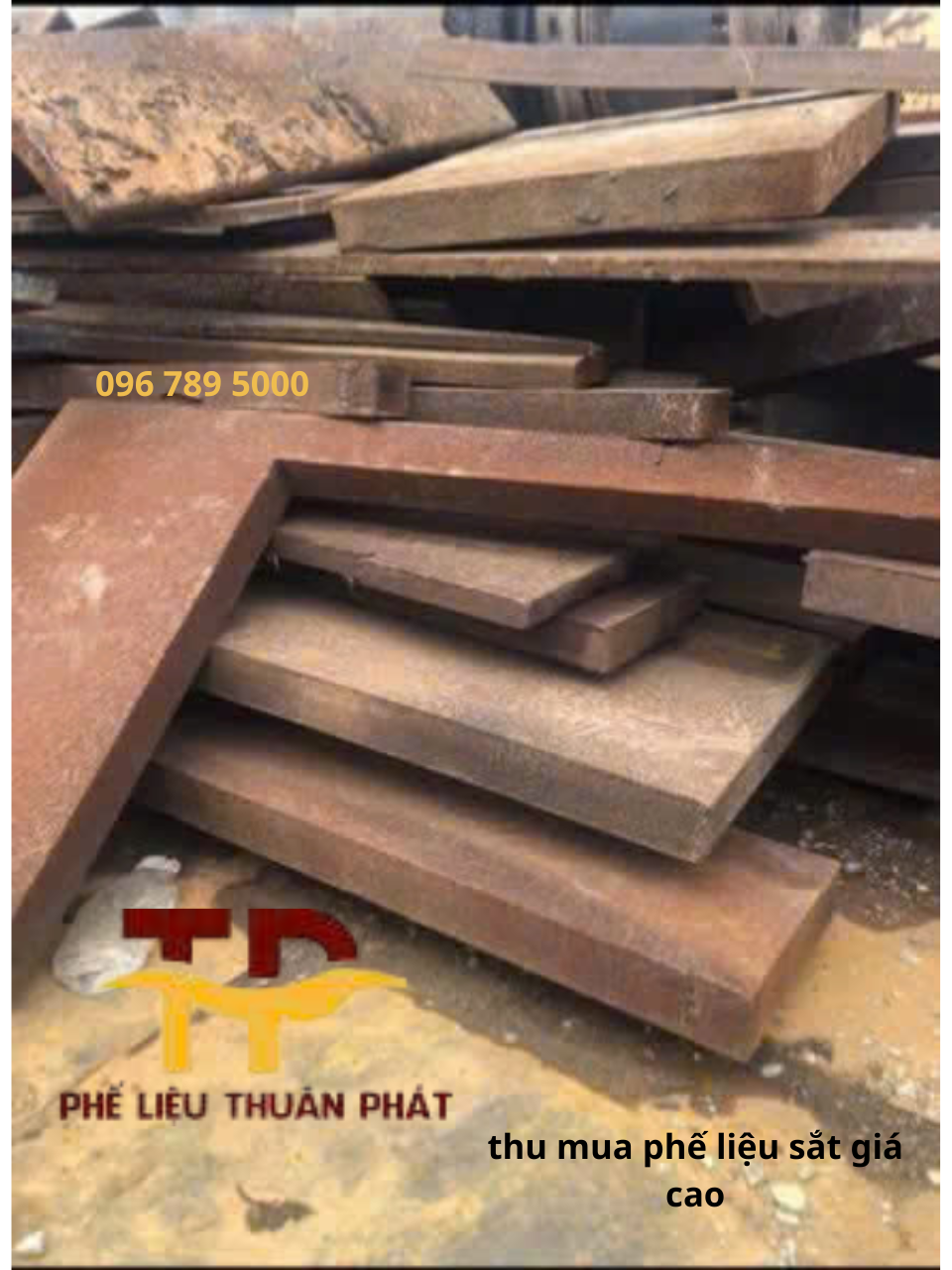 Thu mua sắt phế liệu giá cao Thuận Phát