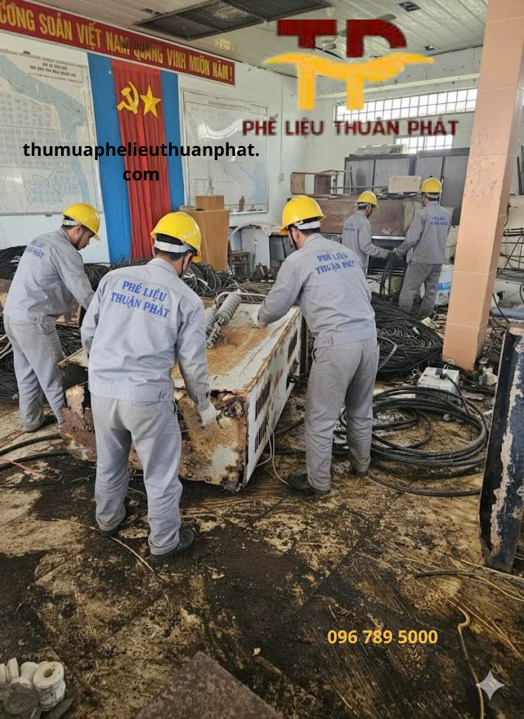 quy trình vận chuyển phế liệu Thuận Phát