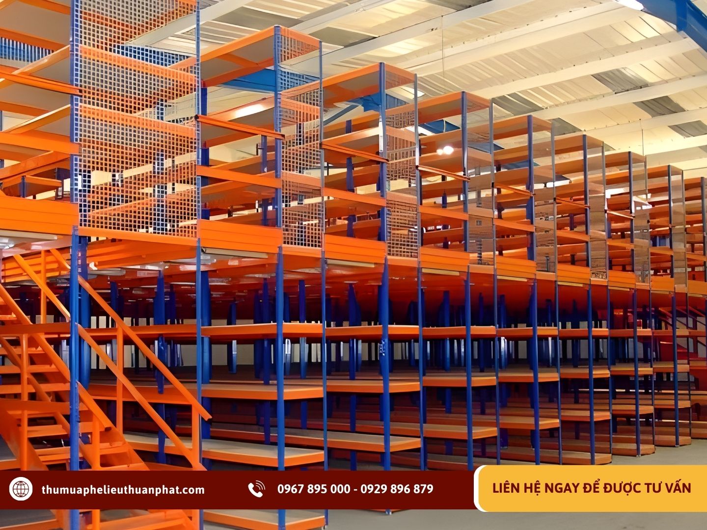 Thu mua kệ sắt thanh lý giá cao tại Thuận Phát