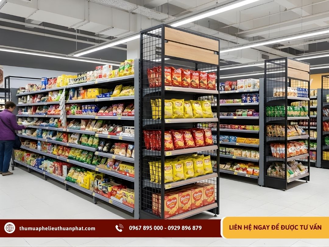 Thu mua kệ sắt thanh lý giá cao tại Thuận Phát