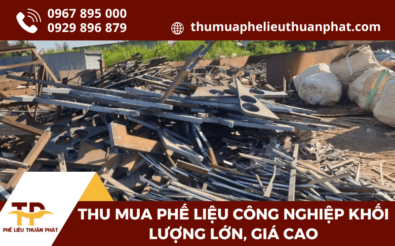 Phế liệu công nghiệp khối lượng lớn
