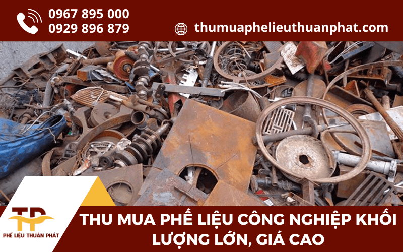 Phế liệu công nghiệp khối lượng lớn