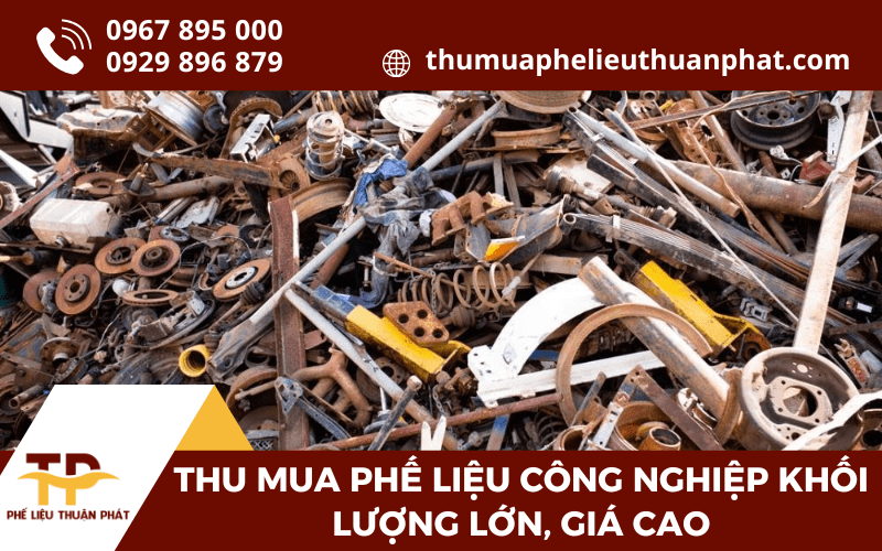 Phế liệu công nghiệp khối lượng lớn