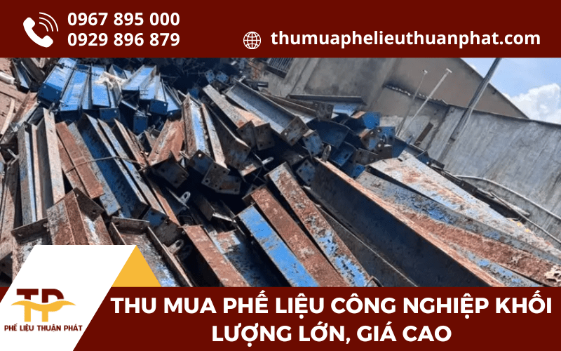 Phế liệu công nghiệp khối lượng lớn