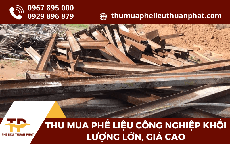 Phế liệu công nghiệp khối lượng lớn