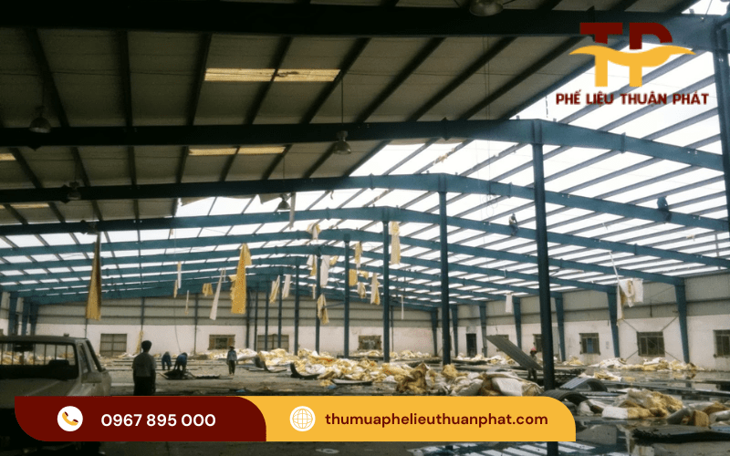 thu mua xác nhà xưởng