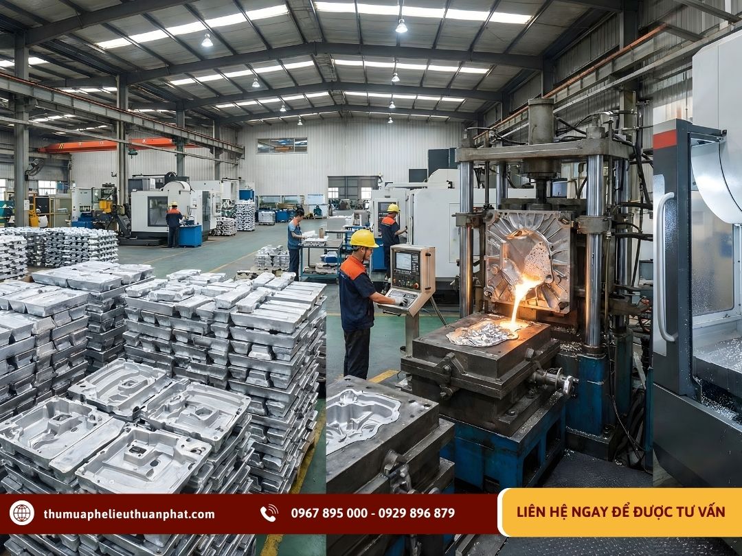 Thu mua nhôm cắt bỏ, nhôm vụn số lượng lớn, giá cao