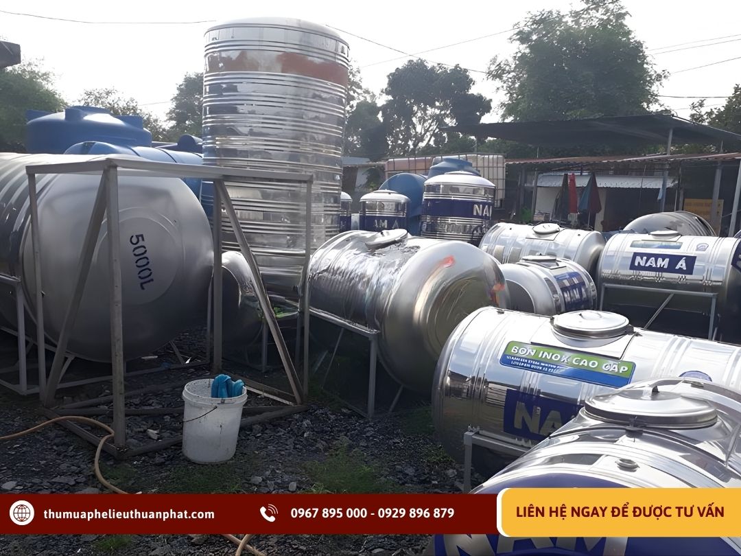 Thu mua bồn inox, bếp inox phế liệu số lượng lớn