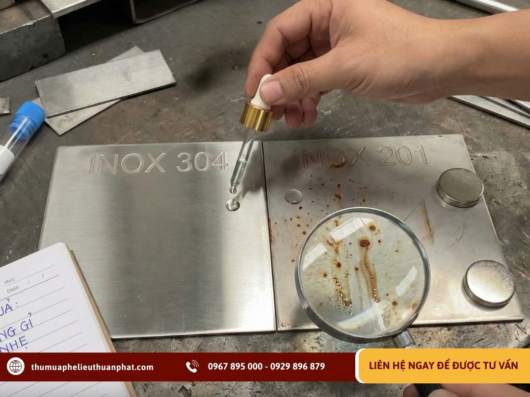 Thu mua bồn inox, bếp inox phế liệu số lượng lớn