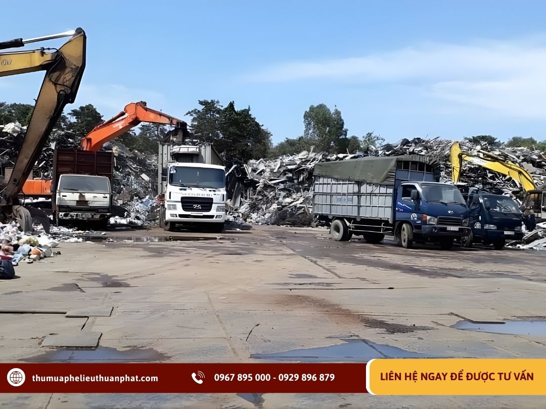 Thu mua phế liệu giá cao tại các tỉnh Miền Tây Nam Bộ